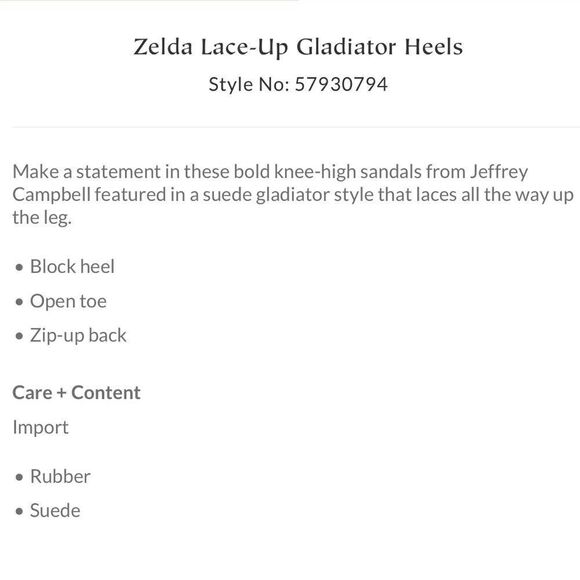 Zelda Lace-Up Gladiator Heels  - Picture 9 of 9